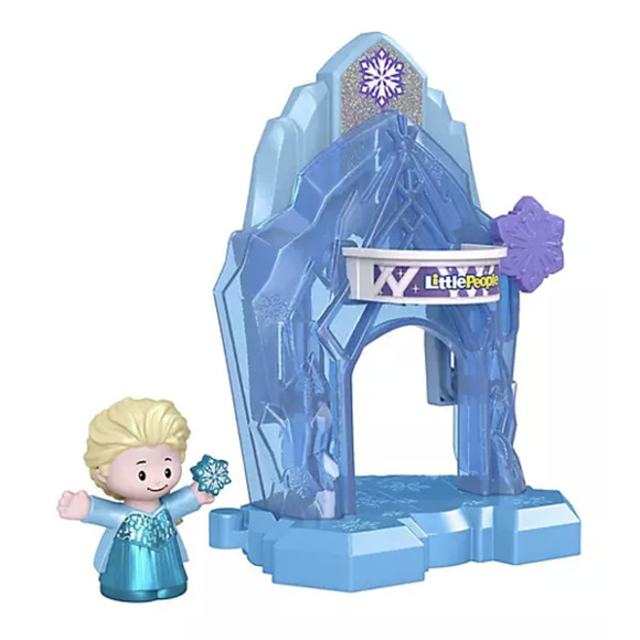 Fisher-Price Little People - Disney Frozen Elsa's Palace Portable Playset - Picture 1 of 4